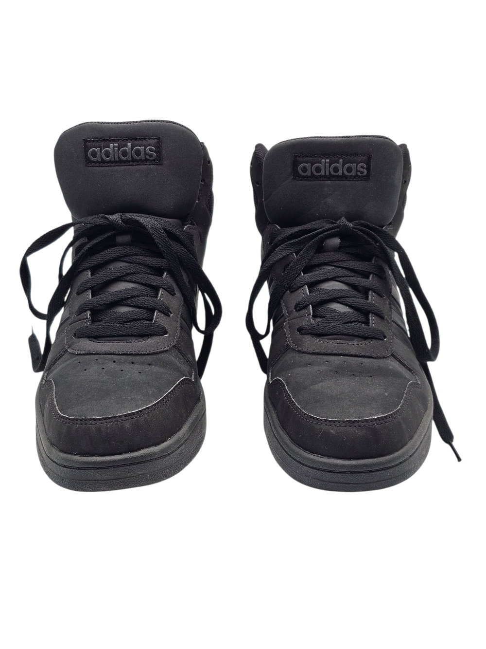 Mens Adidas Black High-Top Sneakers - Picture 3 of 7